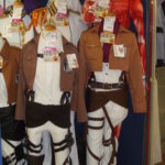 Photo de costumes de cosplay d’un magasin Mandarake de Nakano Broadway, 2014